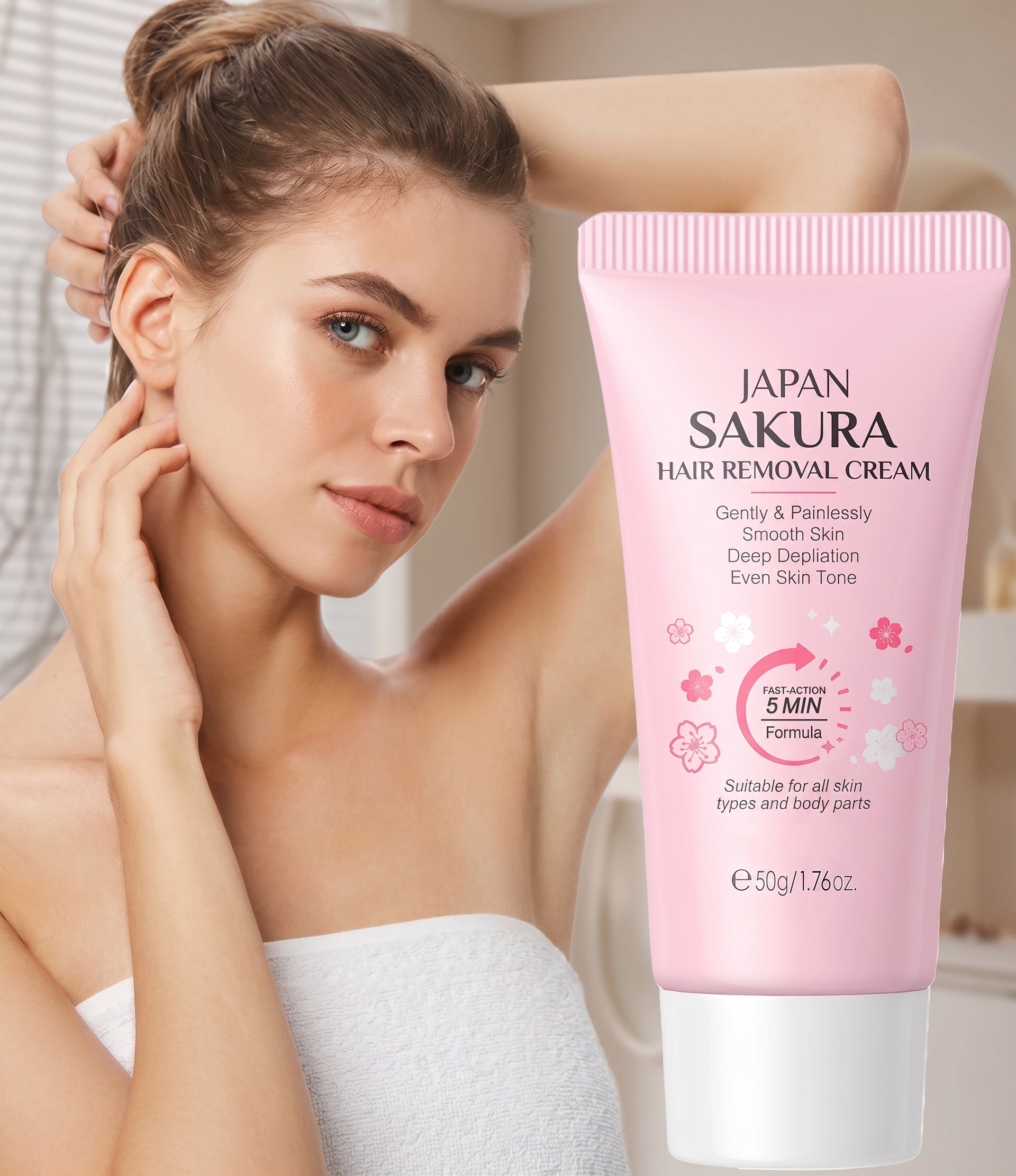 Japan Sakura Hair Removal Cream – 50g